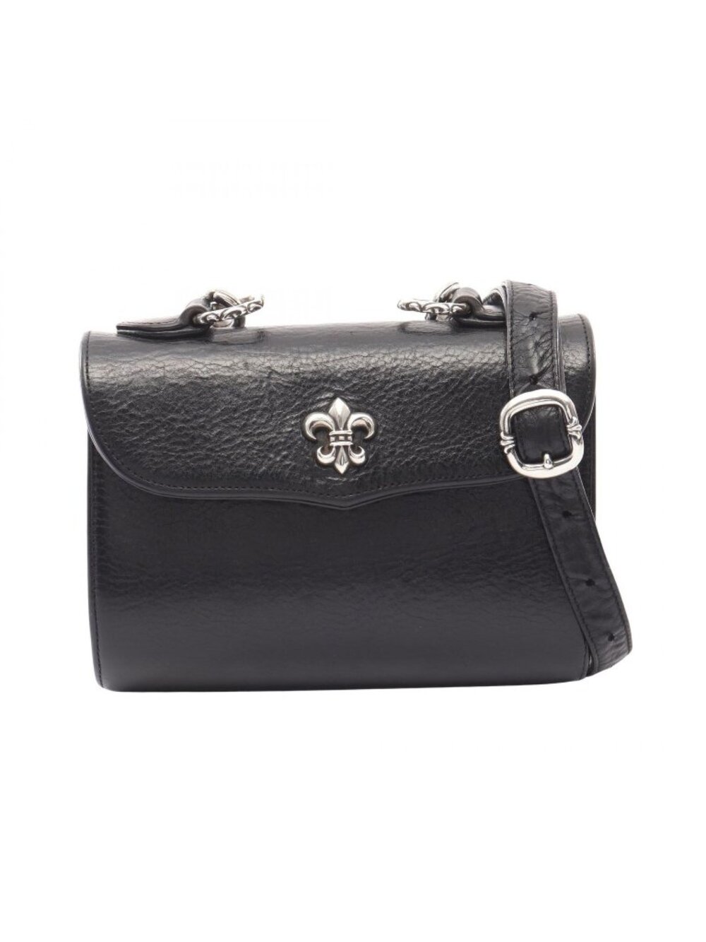 Chrome Hearts Shoulder Bag Dog Adms Order Model Leather